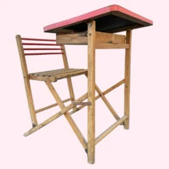 Bureau d’écolier pliable Plideal, années 1960