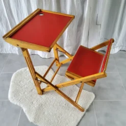Bureau d’écolier pliant années 50