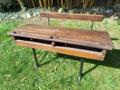 Bureau d'écolier pupitre début XX ème