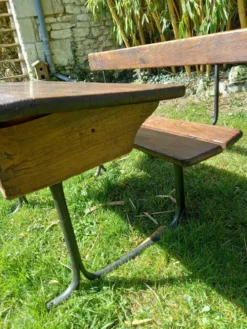 Bureau d'écolier pupitre début XX ème