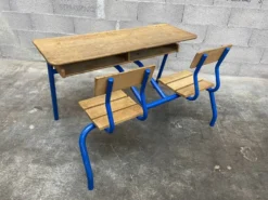 Bureau d'écolier vintage