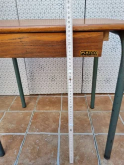 Bureau d'écolier vintage MATCO Paris 1 tiroir