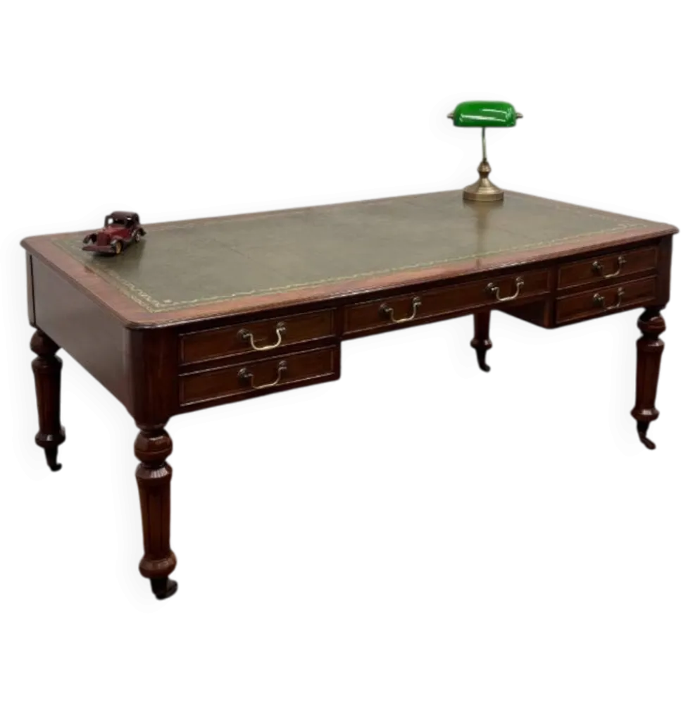 Bureau d'écriture anglais classique antique