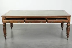 Bureau d'écriture antique anglais original du 19ème siècle.