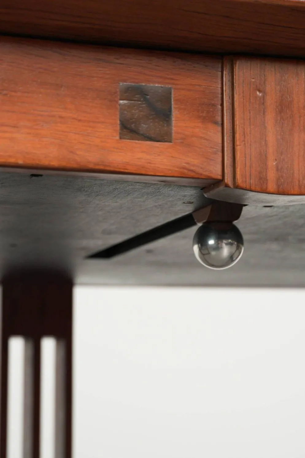 Bureau d'écriture/ bureau de bureau courbé et luxueux au design Art Déco