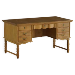 Bureau d'écriture danois de style « Mid-Century Modern », en chêne, de Henning Kjærnulf, 1960