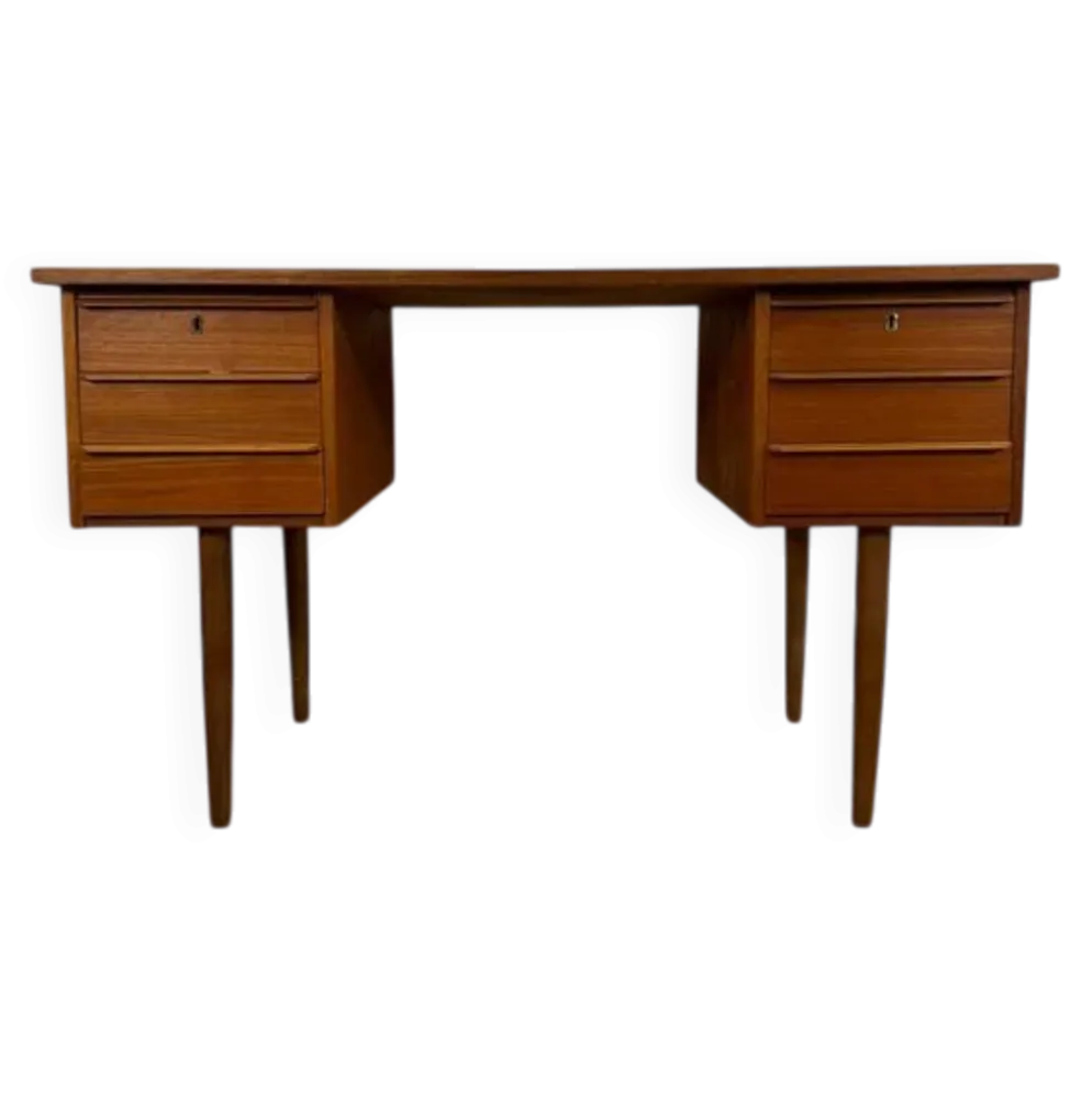 Bureau d'écriture danois en teck, 1960