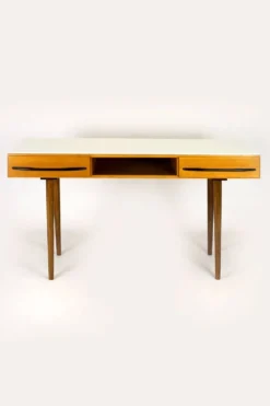 Bureau d'écriture moderne du milieu du siècle restauré de Up Zavody, années 1960