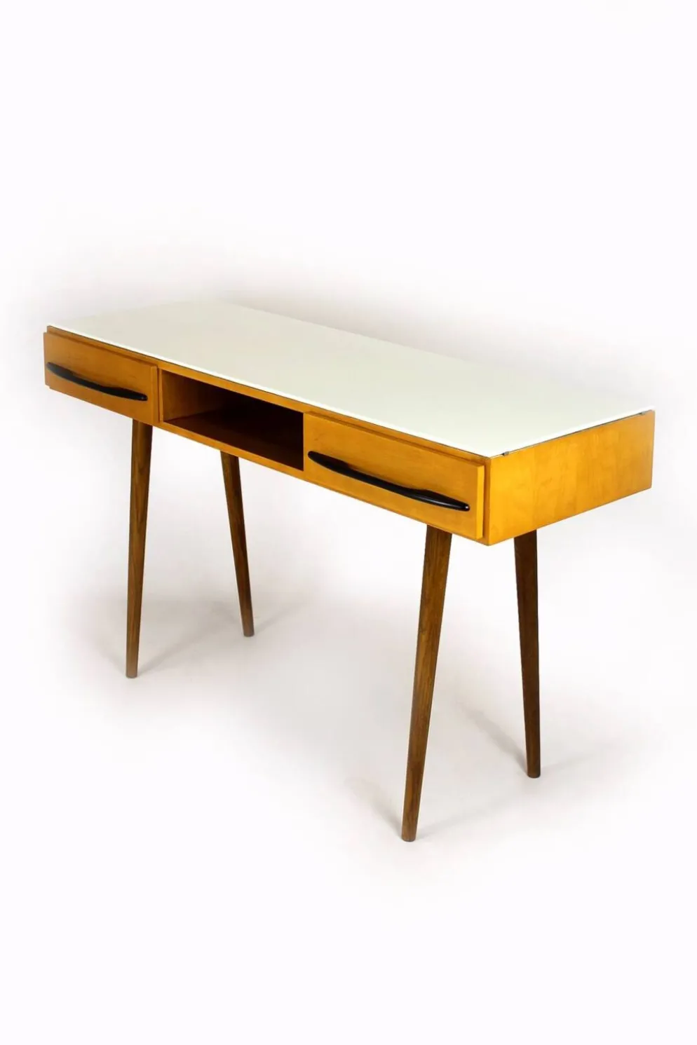 Bureau d'écriture moderne du milieu du siècle restauré de Up Zavody, années 1960
