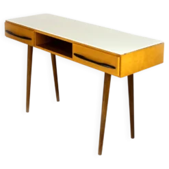 Bureau d'écriture moderne du milieu du siècle restauré de Up Zavody, années 1960