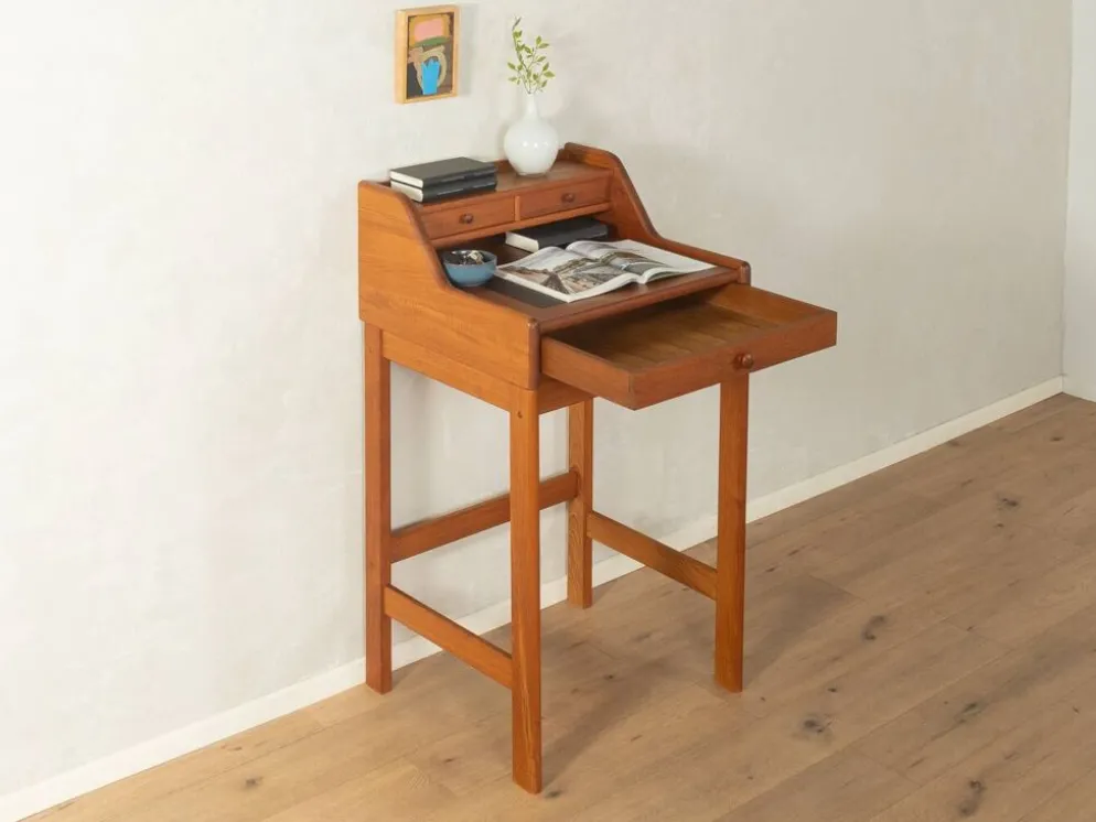 Bureau debout en teck par D-Scan, Danemark, années 1960.