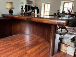 Bureau de direction danois Dyrlund Super Skyline en bois et placage de palissandre, 1970