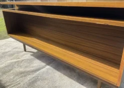 Bureau de direction vintage à double face, années 60