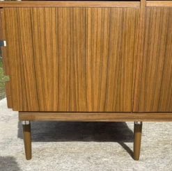 Bureau de direction vintage à double face, années 60