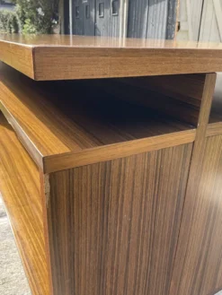 Bureau de direction vintage à double face, années 60