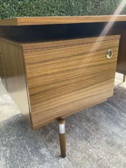Bureau de direction vintage à double face, années 60
