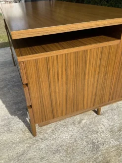 Bureau de direction vintage à double face, années 60