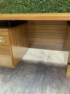 Bureau de direction vintage à double face, années 60