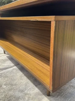 Bureau de direction vintage à double face, années 60