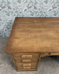 Bureau de ministre en chêne (rénové)