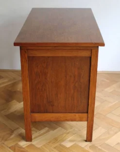 Bureau d'enfant 'Jerry' en chêne massif des années 1930