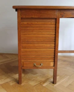 Bureau d'enfant 'Jerry' en chêne massif des années 1930