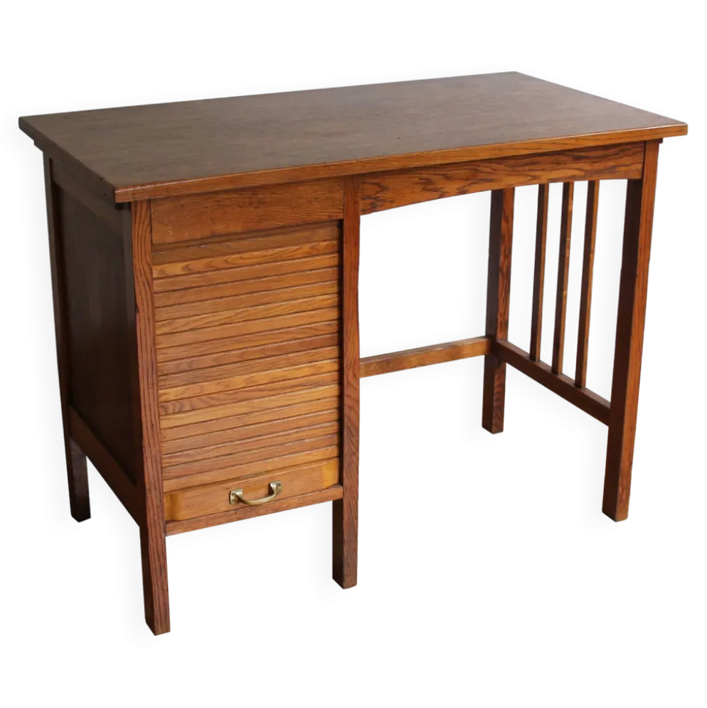 Bureau d'enfant 'Jerry' en chêne massif des années 1930