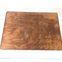 Bureau d'enfant vintage Mid-Century en bois table d'écolier rétro pour cham