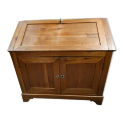 Bureau de pente en merisier blond