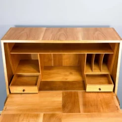 Bureau de secrétaire, bois de cerisier, années 1940