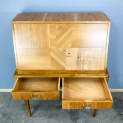 Bureau de secrétaire, bois de cerisier, années 1940