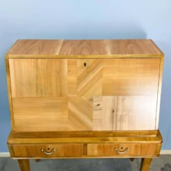 Bureau de secrétaire, bois de cerisier, années 1940