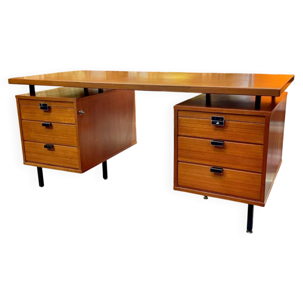 Bureau design Jacques Hitier vintage années 60