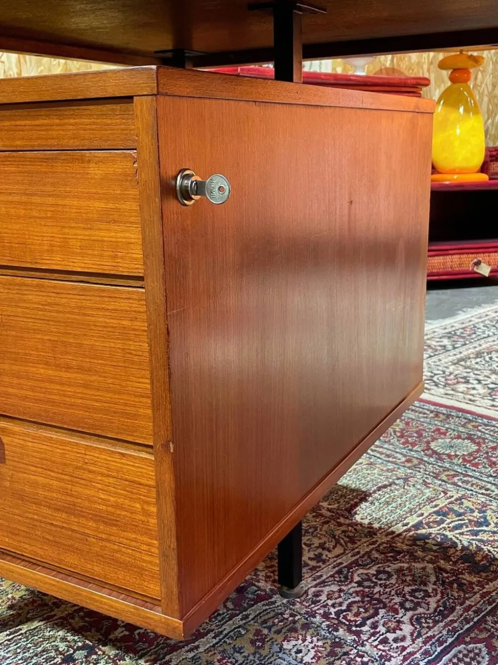 Bureau design Jacques Hitier vintage années 60