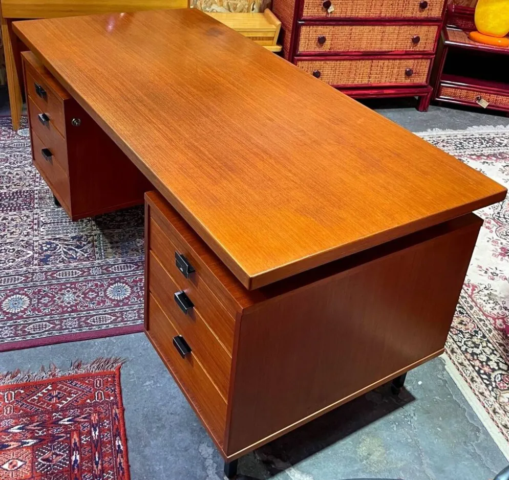 Bureau design Jacques Hitier vintage années 60