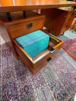 Bureau design Jacques Hitier vintage années 60