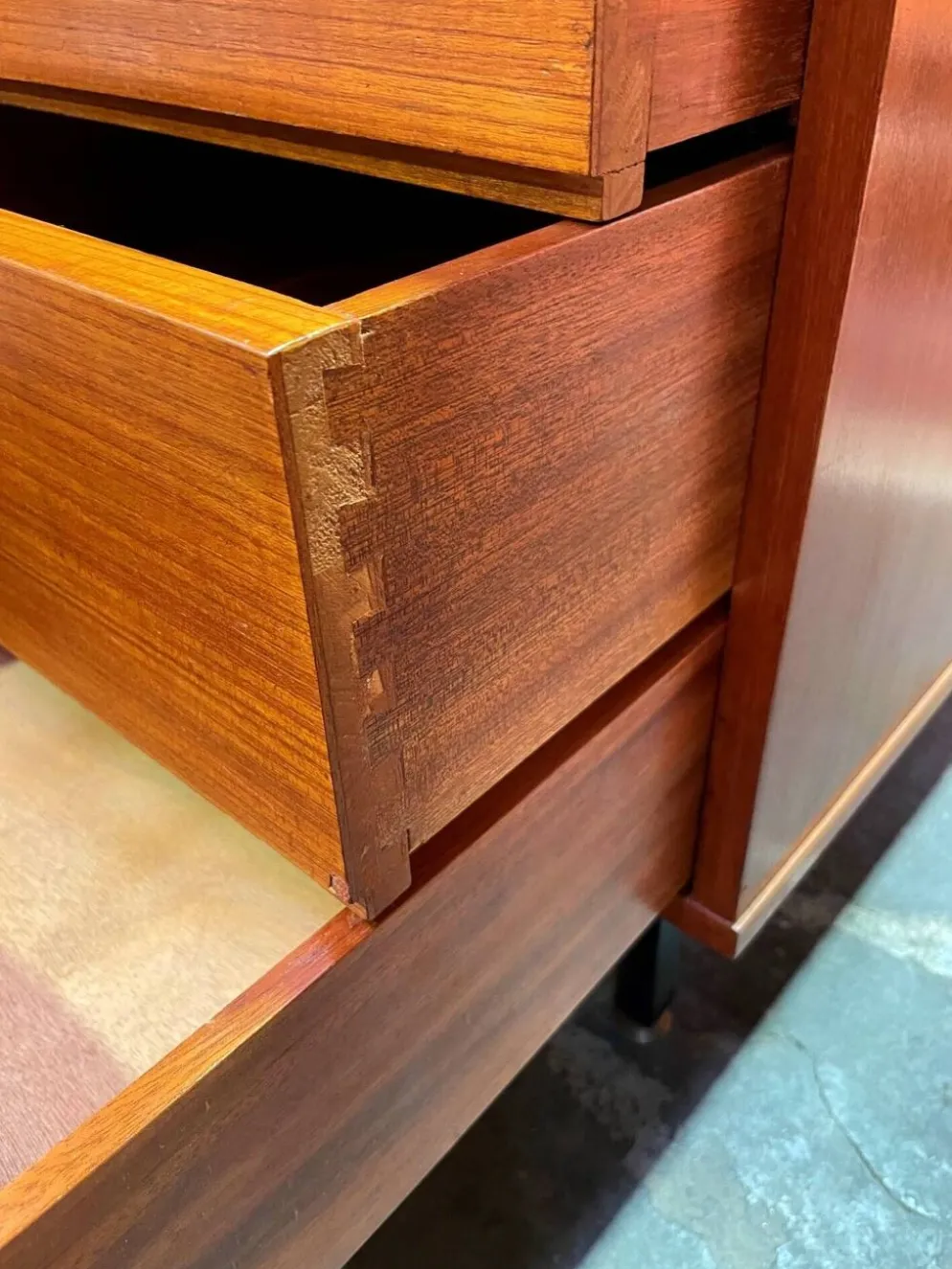 Bureau design Jacques Hitier vintage années 60