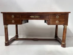 Bureau de style Empire en acajou et placage XIXieme siècle