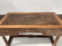 Bureau de style Empire en acajou et placage XIXieme siècle