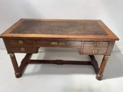 Bureau de style Empire en acajou et placage XIXieme siècle