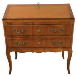 Bureau Dos d'âne En Merisier