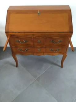 Bureau Dos d'âne En Merisier