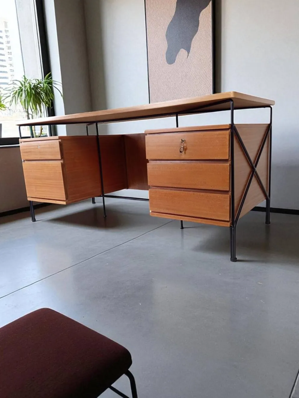Bureau double caisson moderniste ARP (Guariche, Motte, Mortier) – 1955