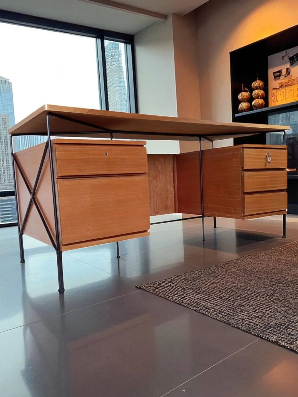 Bureau double caisson moderniste ARP (Guariche, Motte, Mortier) – 1955