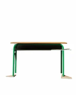 Bureau double d'école revisité