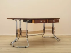 Bureau en acajou, design italien, années 1980, fabriqué en Italie