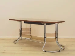 Bureau en acajou, design italien, années 1980, fabriqué en Italie