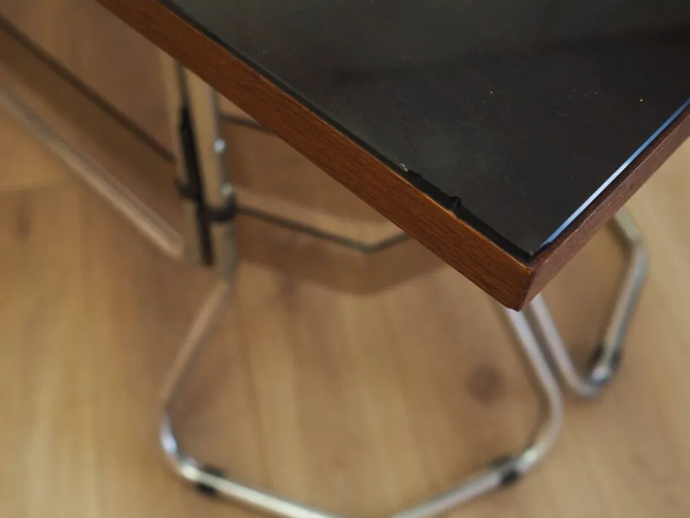 Bureau en acajou, design italien, années 1980, fabriqué en Italie