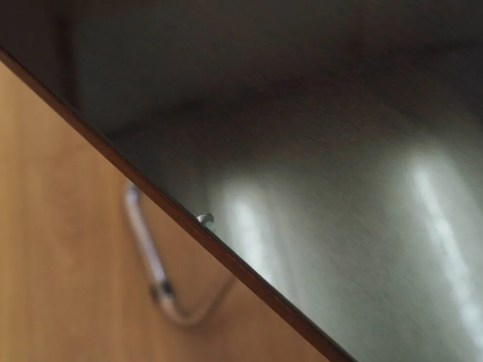 Bureau en acajou, design italien, années 1980, fabriqué en Italie