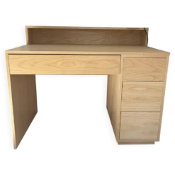 Bureau en bois de frêne